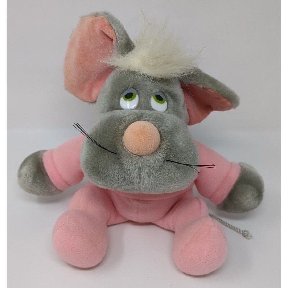 Vintage Dakin Marilyn Conklin Mouse Plush Toy Squeaky‎ Squeaks 1984 80s 1980s